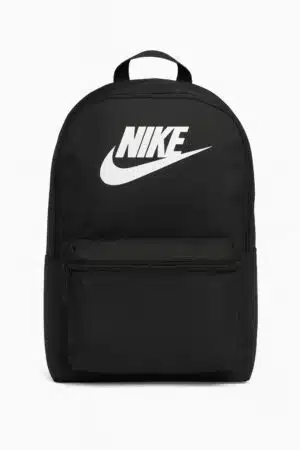 Nike Heritage 2.0 backpack black with white logo Nike Heritage 2.0 backpack black with white logo