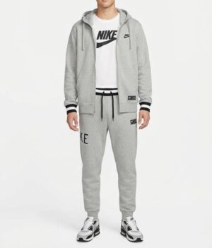 Nike Air Hooded Tracksuit Grey Nike Air Hooded Tracksuit Grey