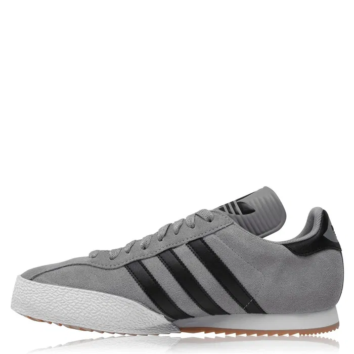 Originals Samba Super Suede Grey Trainers Mens Originals Samba Super Suede Grey Trainers Mens
