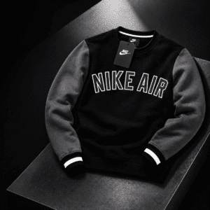 Nike Air Track Top Crew Neck Black Nike Air Track Top Crew Neck Black