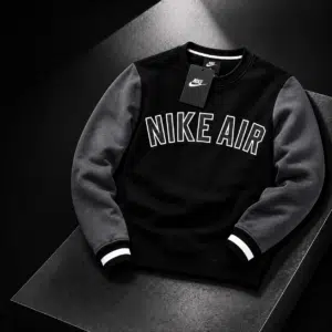Nike Air Track Top Crew Neck Black Nike Air Track Top Crew Neck Black