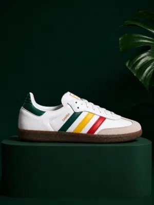 Adidas Samba OG Rasta Trainers Womens & Juniors Adidas Samba OG Rasta Trainers Womens & Juniors