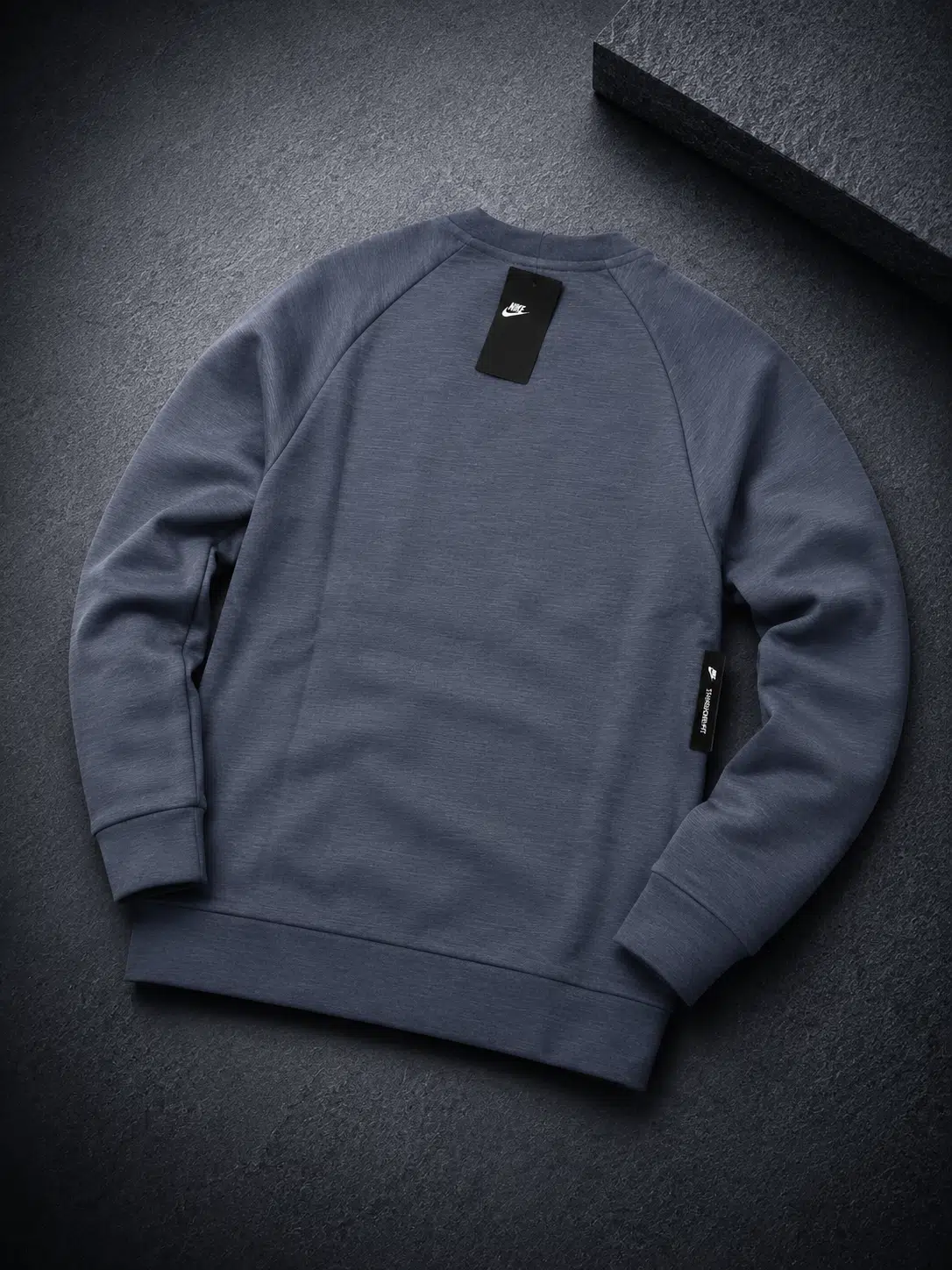 Nike Optic Crew Neck Track Top Sweater Grey Nike Optic Crew Neck Track Top Sweater Grey