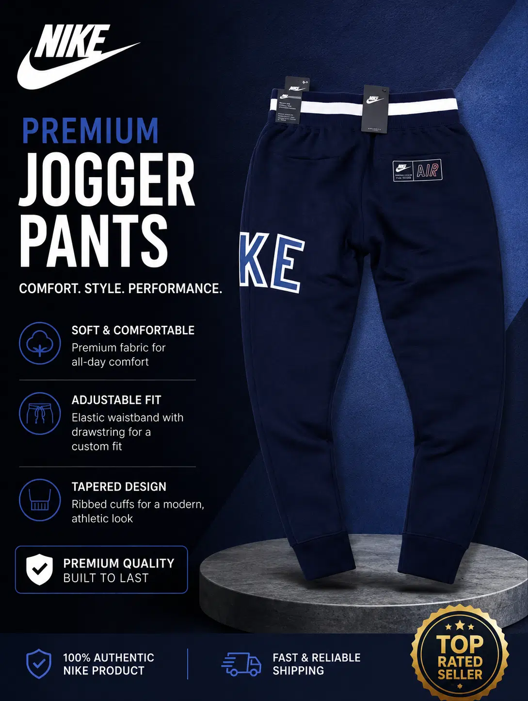 Nike Air Joggers Navy Nike Air Joggers Navy