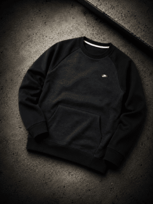 Nike Optic Crew Neck Track Top Sweater Black Nike Optic Crew Neck Track Top Sweater Black