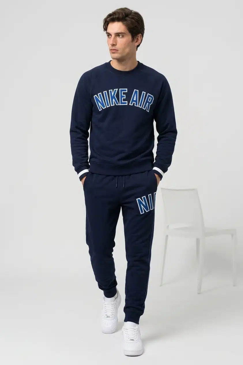 Nike Air Tracksuit Crew Neck Navy Nike Air Tracksuit Crew Neck Navy