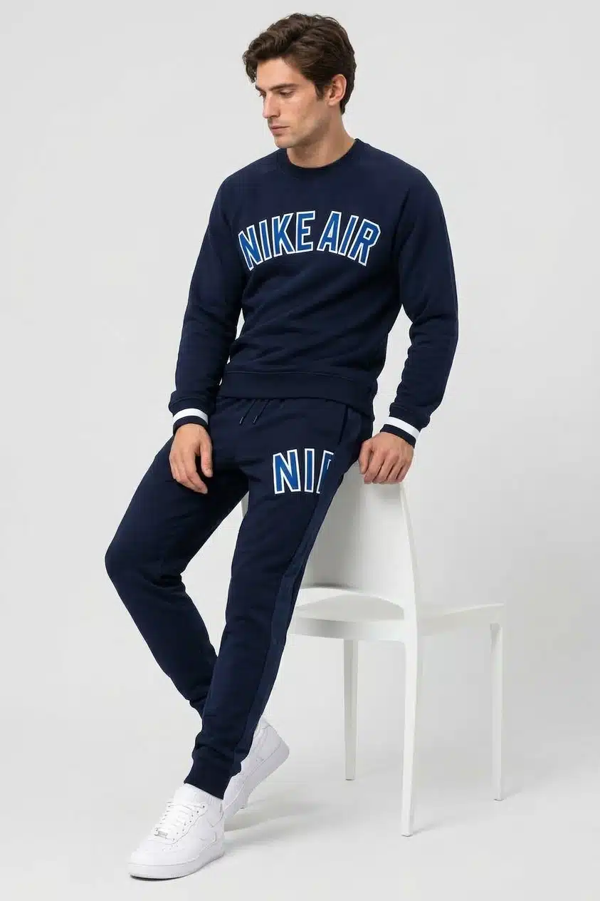 Nike Air Tracksuit Crew Neck Navy Nike Air Tracksuit Crew Neck Navy