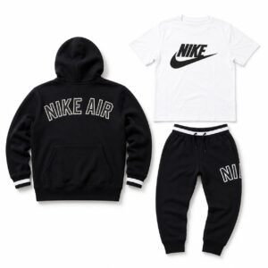 Nike Air Hooded Tracksuit Black