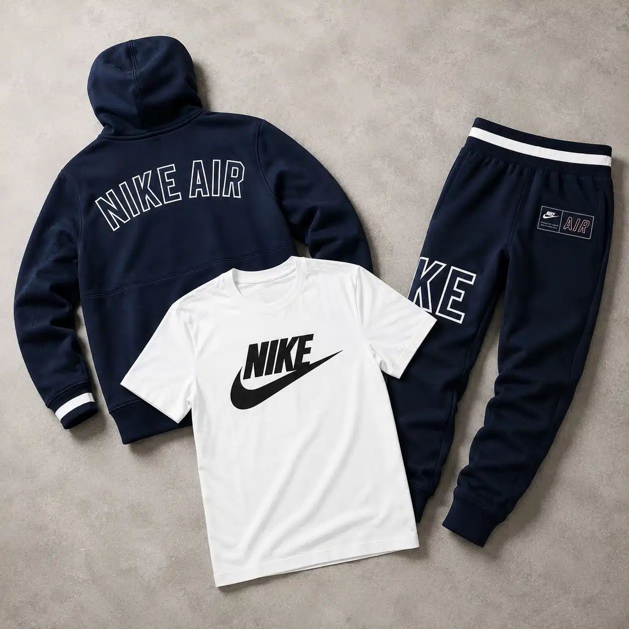 Nike Air Hooded Tracksuit Navy Nike Air Hooded Tracksuit Navy