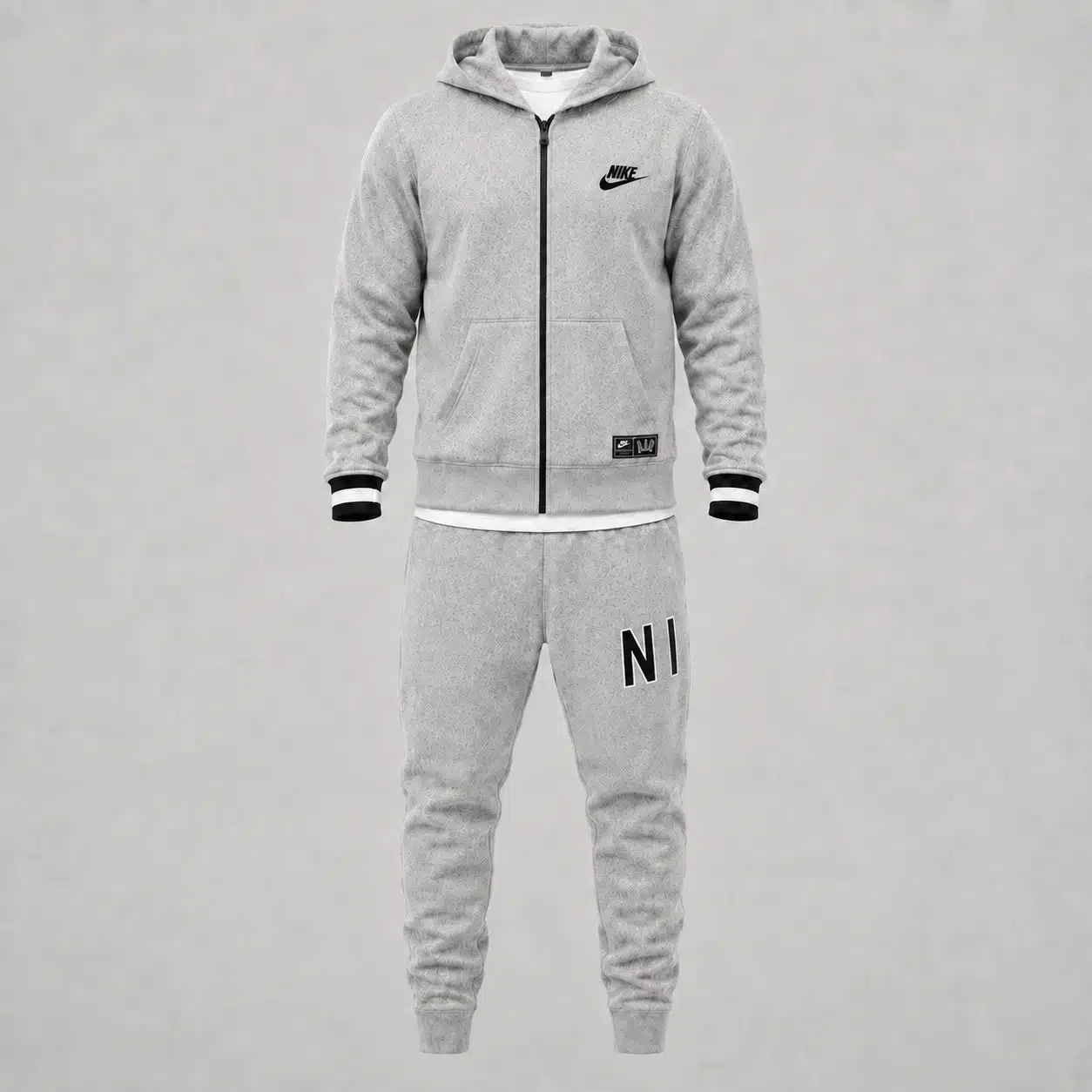 Nike Air Hooded Tracksuit Grey Nike Air Hooded Tracksuit Grey