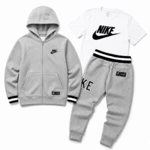 Nike Air Hooded Tracksuit Grey
