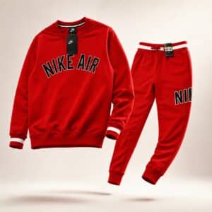 Nike Air Tracksuit Crew Neck Red