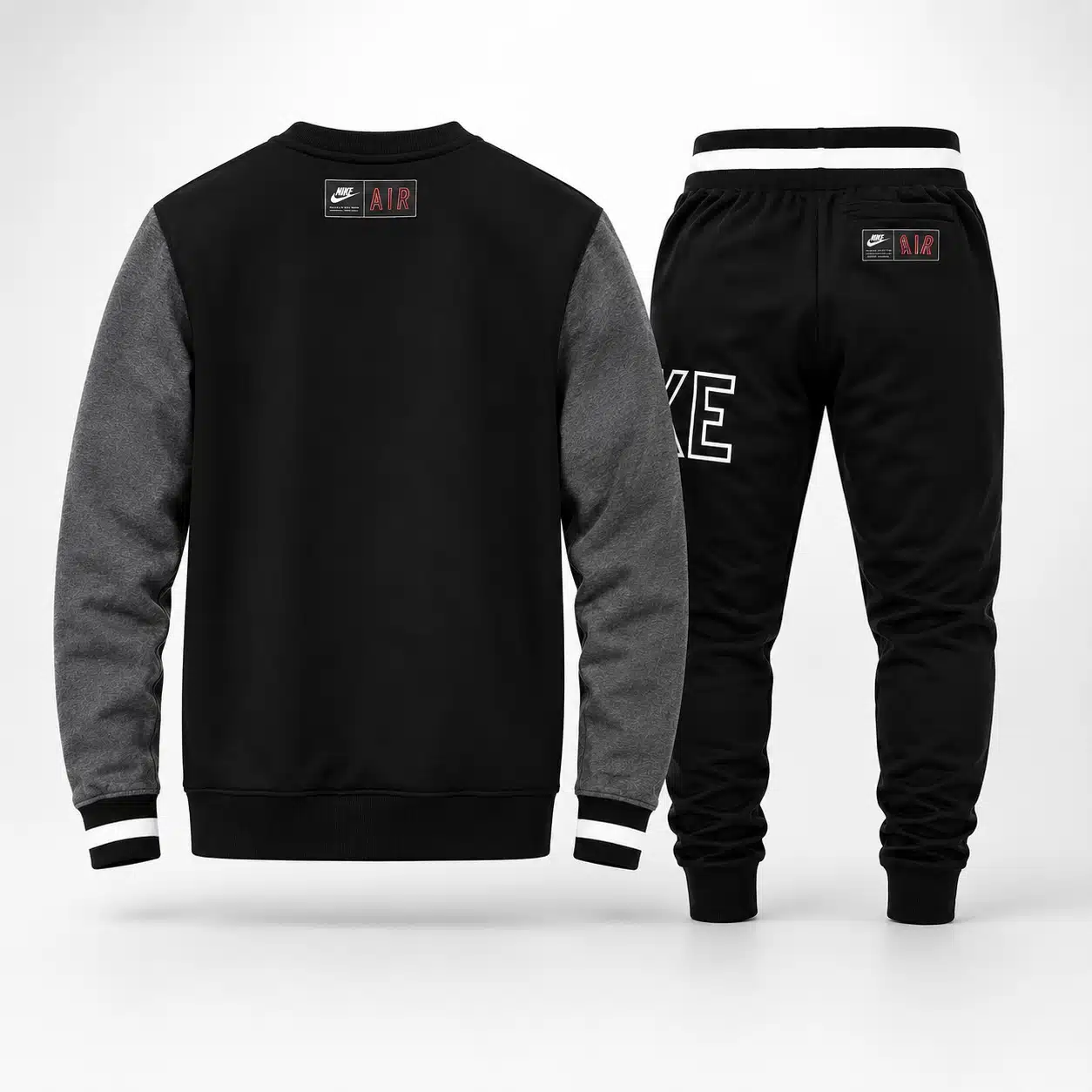 Nike Air Tracksuit Crew Neck Black Nike Air Tracksuit Crew Neck Black