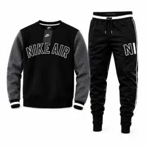 Nike Air Tracksuit Crew Neck Black Nike Air Tracksuit Crew Neck Black