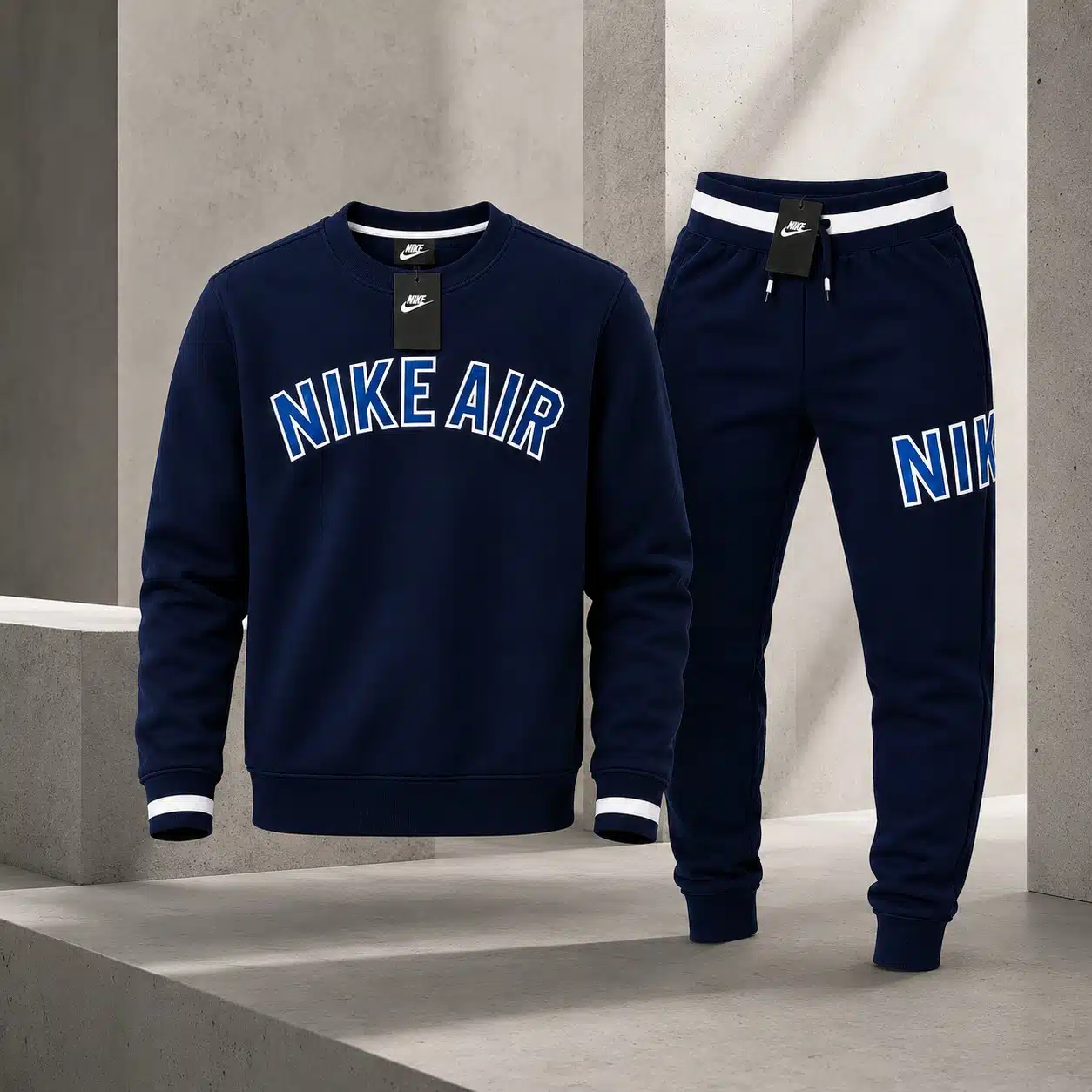 Nike Air Tracksuit Crew Neck Navy Nike Air Tracksuit Crew Neck Navy