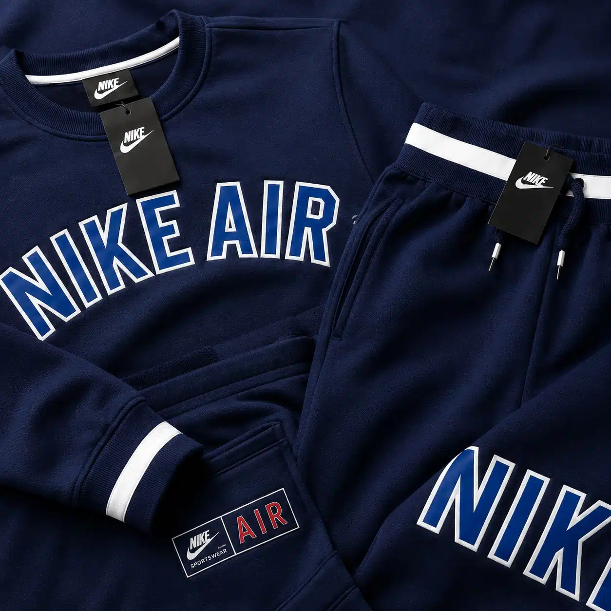 Nike Air Tracksuit Crew Neck Navy Nike Air Tracksuit Crew Neck Navy