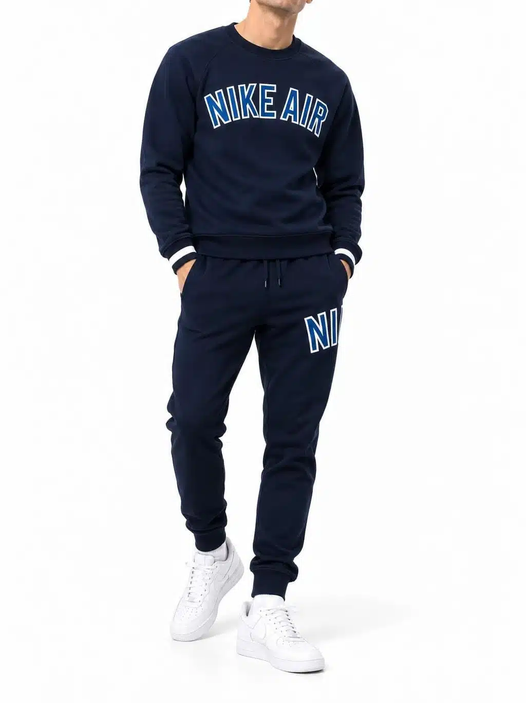 Nike Air Tracksuit Crew Neck Navy Nike Air Tracksuit Crew Neck Navy
