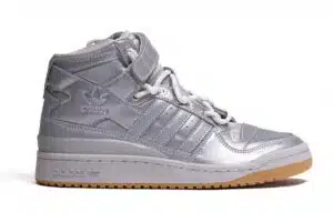 Adidas Ivy Park IVP Forum Mid Trainers Silver Adidas Ivy Park IVP Forum Mid Trainers Silver