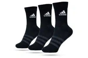 Adidas Performance Cushioned Crew Socks – Black