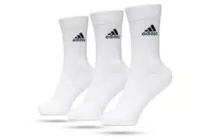 Adidas Performance Cushioned Crew Socks – White