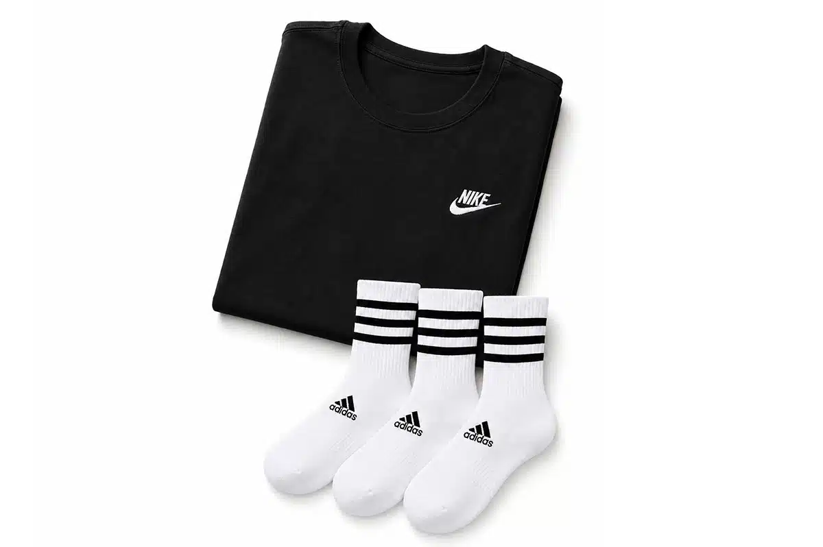 Adidas Socks & Nike T-Shirt Bundle Deal Adidas Socks & Nike T-Shirt Bundle Deal