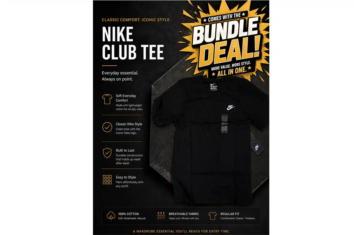 Adidas Socks & Nike T-Shirt Bundle Deal Adidas Socks & Nike T-Shirt Bundle Deal