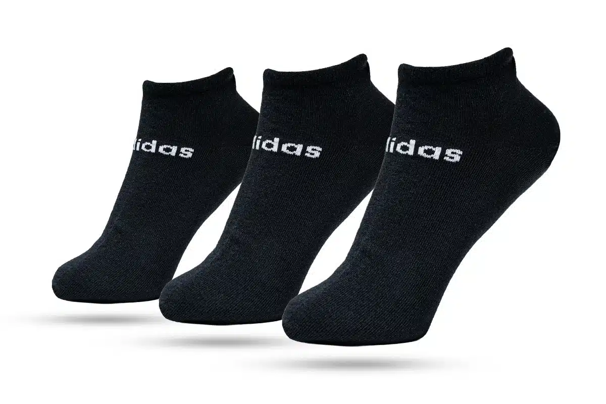 Adidas No-Show Socks – Black Adidas No-Show Socks – Black