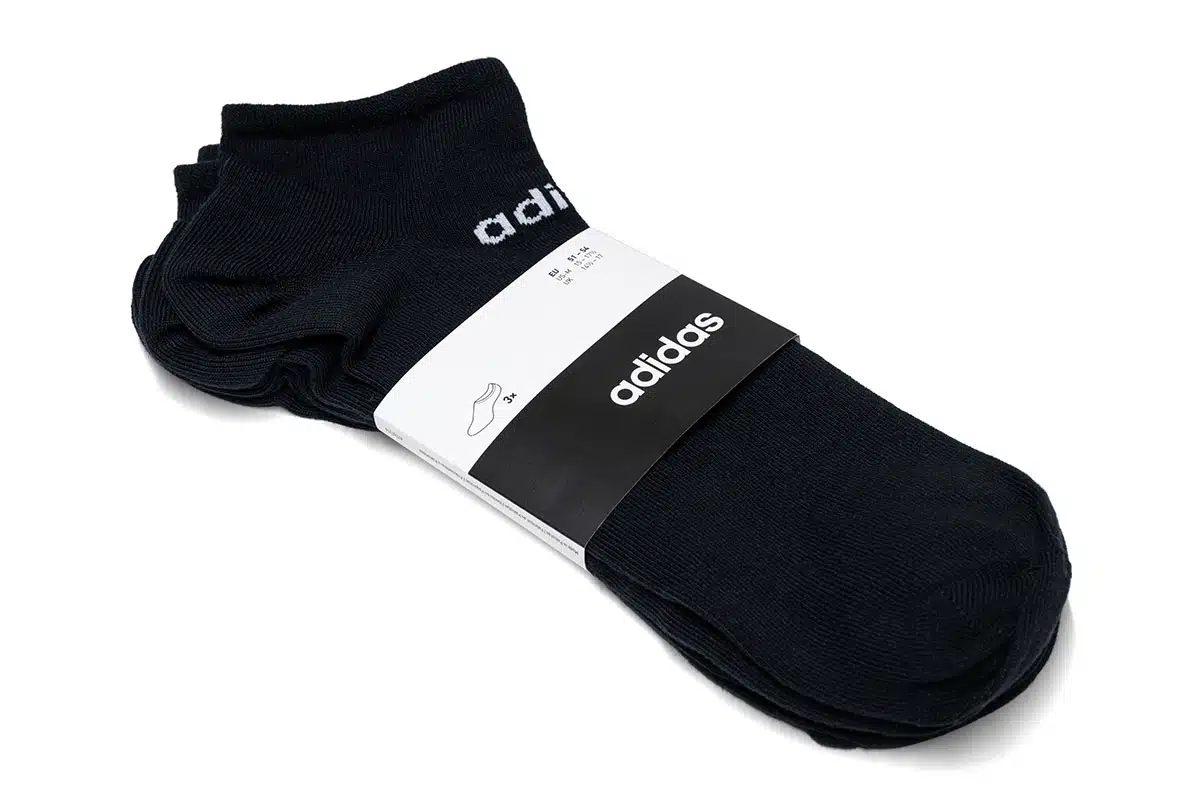 Adidas No-Show Socks – Black Adidas No-Show Socks – Black