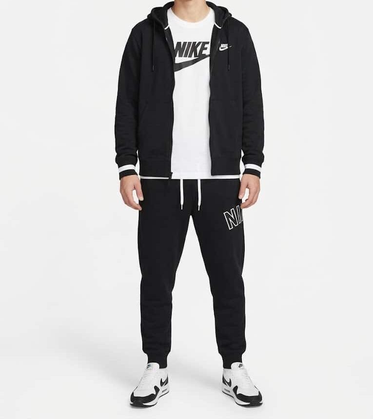 Nike Air Hooded Tracksuit Black Nike Air Hooded Tracksuit Black