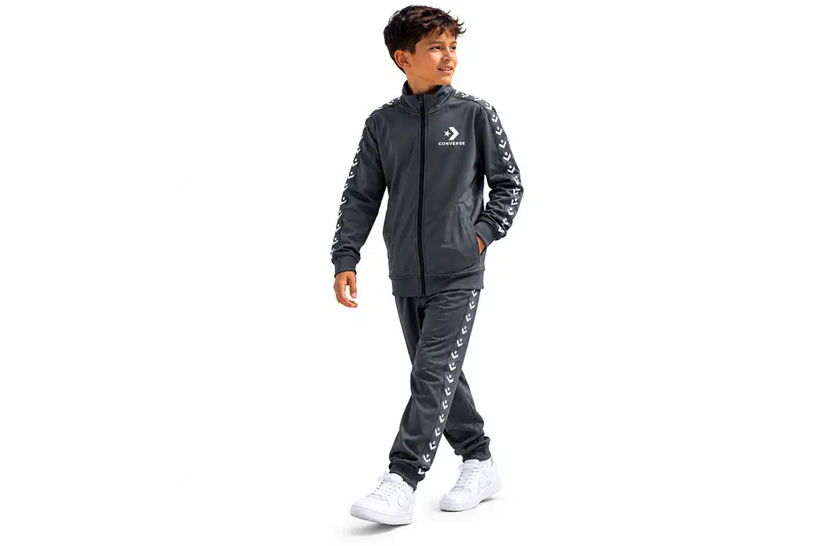 Converse Kids Tracksuit – Grey Converse Kids Tracksuit – Grey