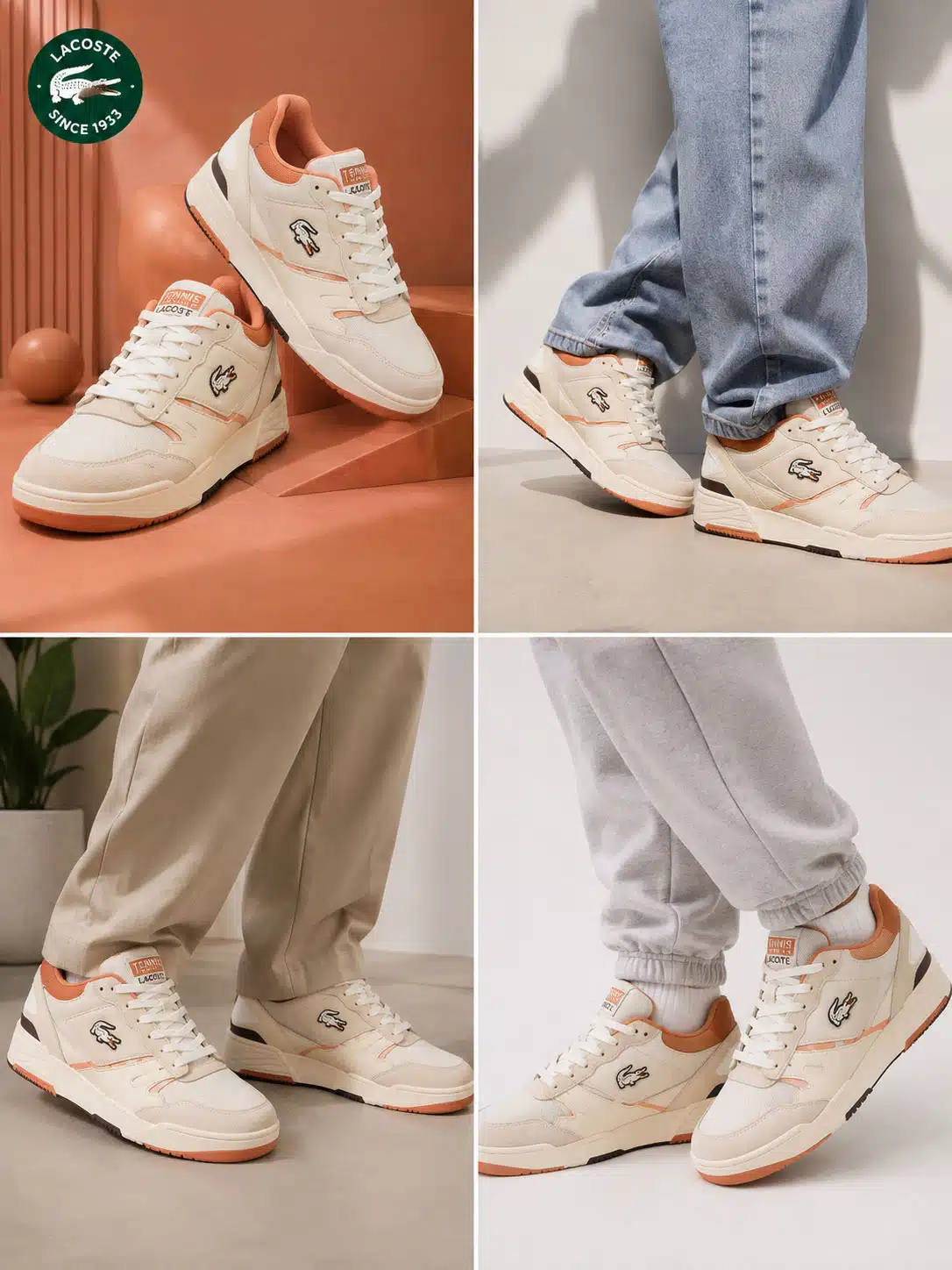 Lacoste Lineshot Leather trainers 112R2 Lacoste Lineshot Leather trainers 112R2