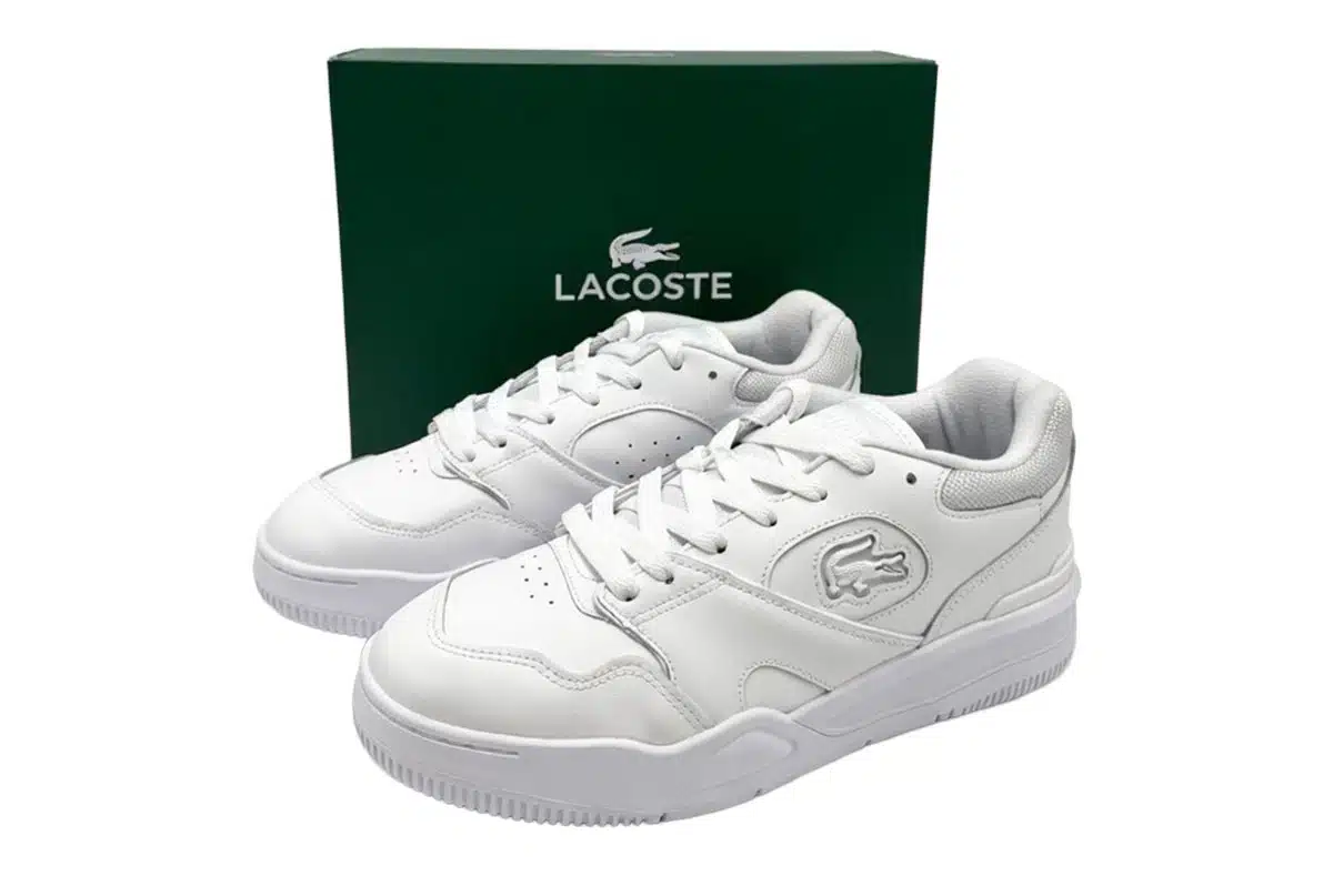 Lacoste White Leather Trainers Lacoste White Leather Trainers