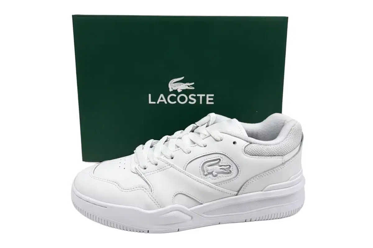 Lacoste White Leather Trainers Lacoste White Leather Trainers