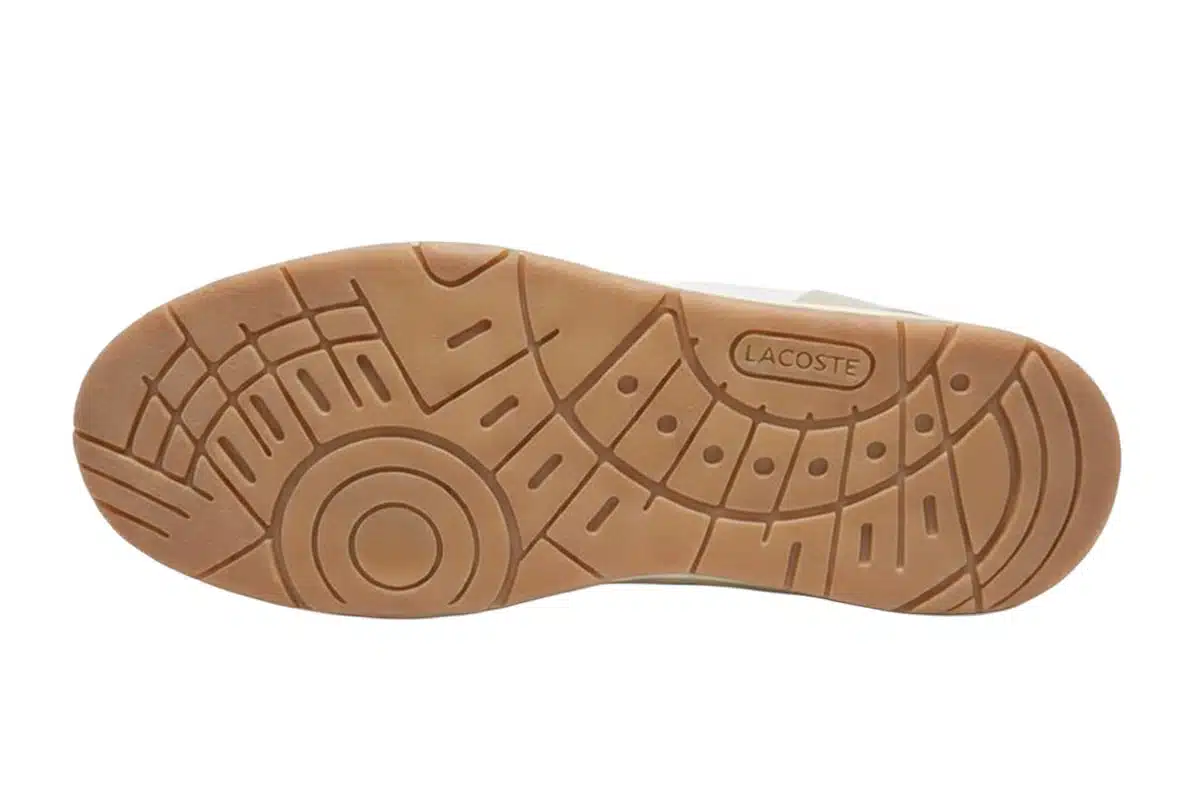 Lacoste White & Tan Leather Trainers Lacoste White & Tan Leather Trainers