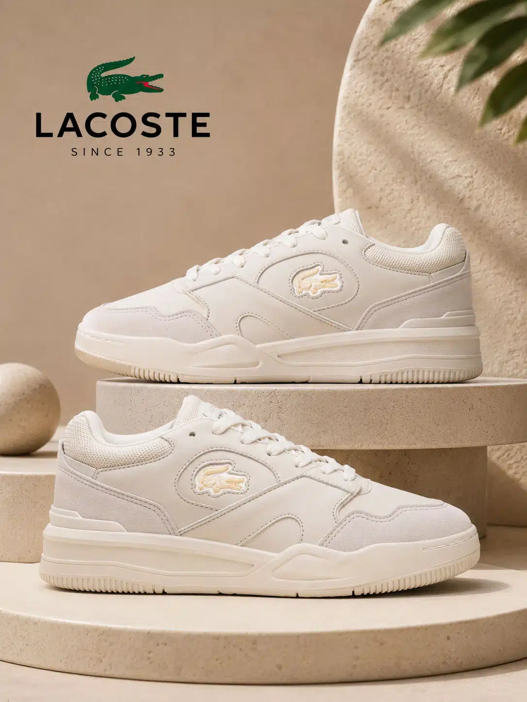 Lacoste Lineshot Leather trainers Lacoste Lineshot Leather trainers