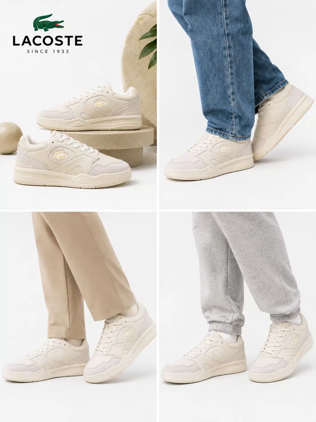 Lacoste Lineshot Leather trainers Lacoste Lineshot Leather trainers