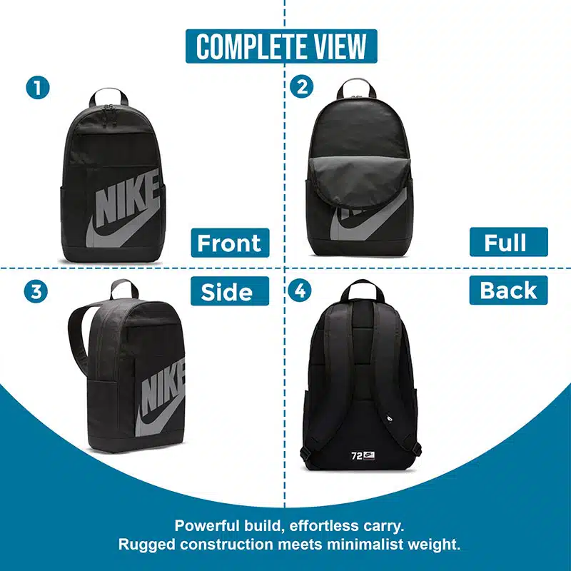 NIKE Unisex Nk Elmntl Bkpk – Hbr Backpack NIKE Unisex Nk Elmntl Bkpk – Hbr Backpack