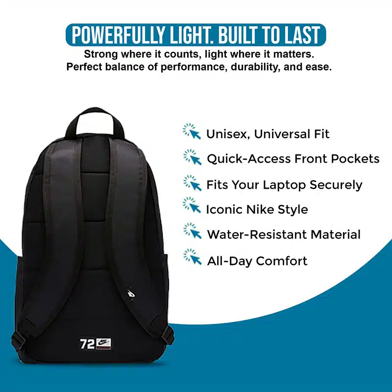 NIKE Unisex Nk Elmntl Bkpk – Hbr Backpack NIKE Unisex Nk Elmntl Bkpk – Hbr Backpack